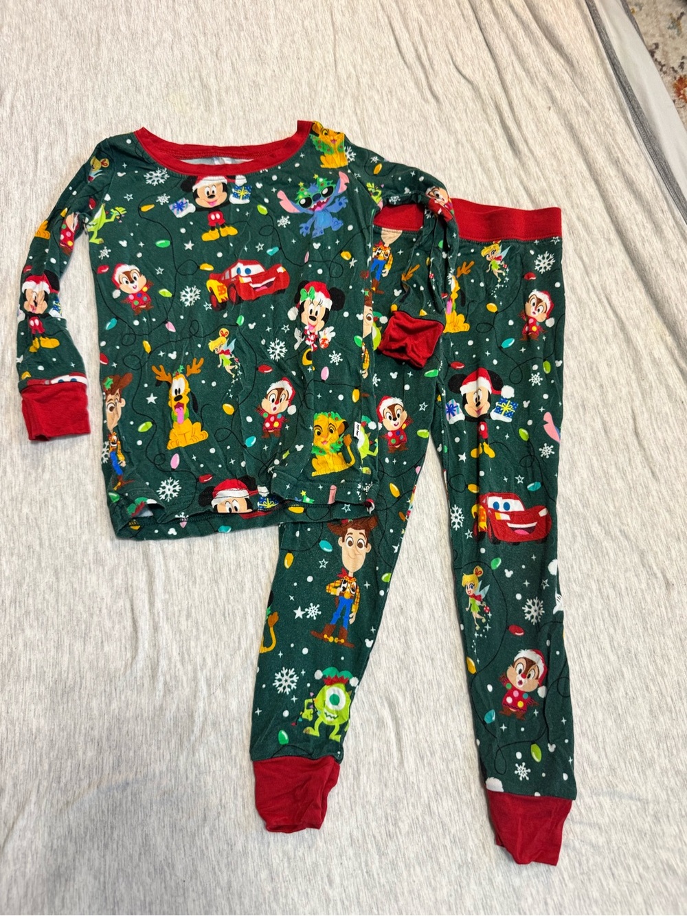 Little Sleepies Pixar Christmas Pajamas 18-24M